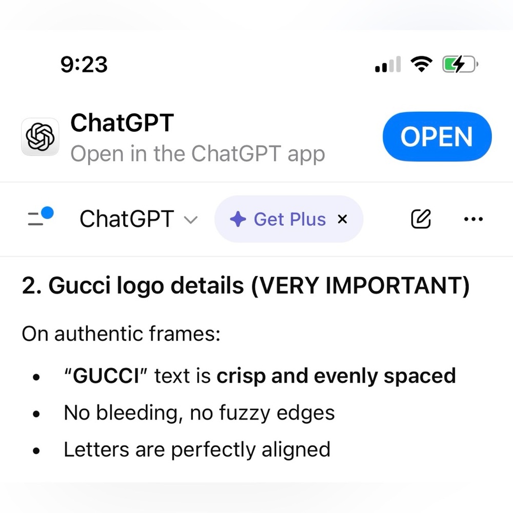 Authentic Gucci Eyeglass Frames | Grey Acetate | - image 9